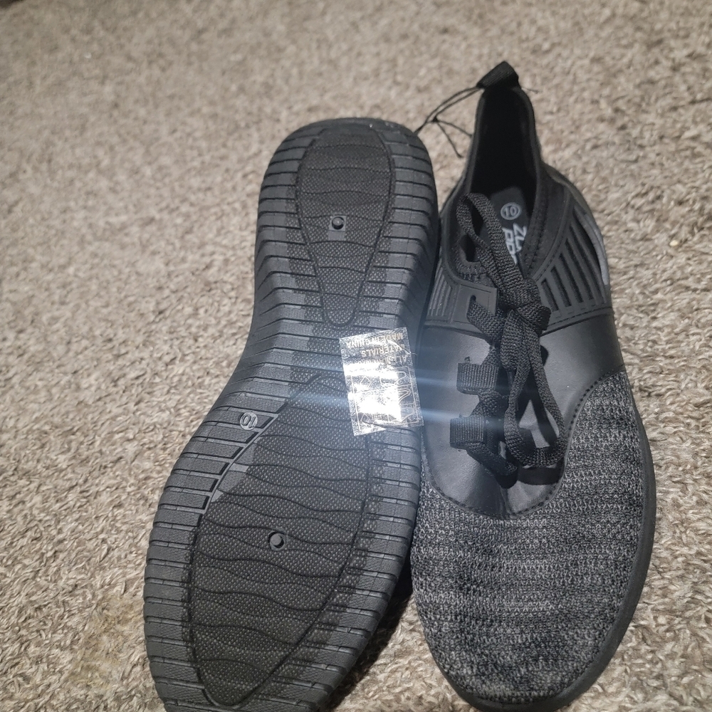 Men's zone pro sneakers black & gray - Picture 7 of 10